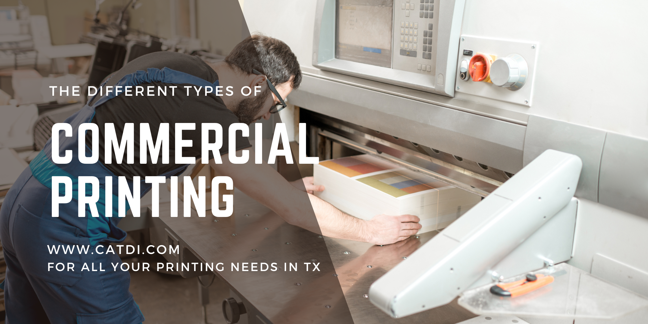 different types of commercial printing bpc