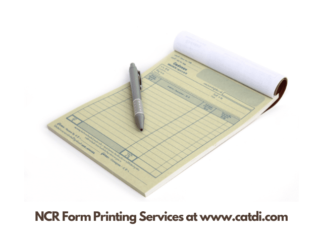 NCR Form Printing Services at www.catdi.com NCR Form Printing Services at www.catdi.com