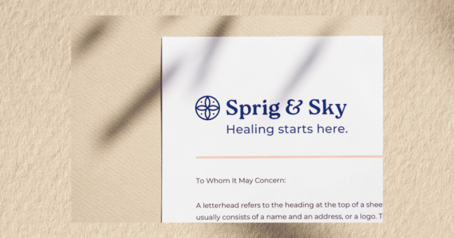 coating letterheads Catdi Printing