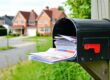 Mailbox filled with flyers in Houston neighbourhood - Houston printing quality - Catdi